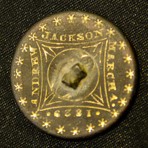 Andrew Jackson Campaign Button
